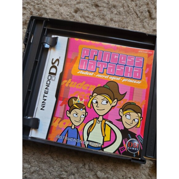 Princess Natasha: Student Secret Agent – Nintendo DS 3DS Game (CIB w/ manual) - Picture 4 of 4